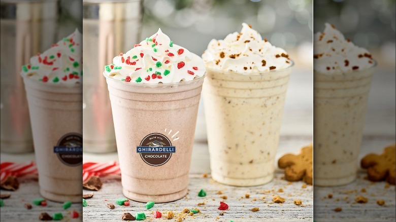 Smashburger's Gingerbread Holiday and Peppermint Hot Chocolate Shakes