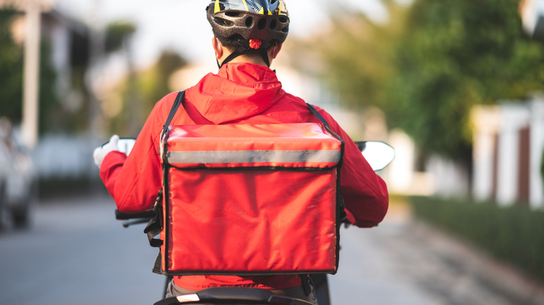 food delivery man