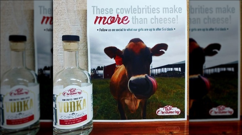 Whey-based vodka from TMK Creamery