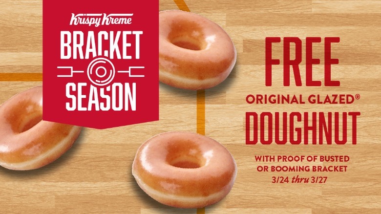 Krispy Kreme's Bracket Season promo