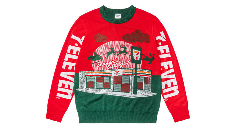 7-Eleven holiday sweater 