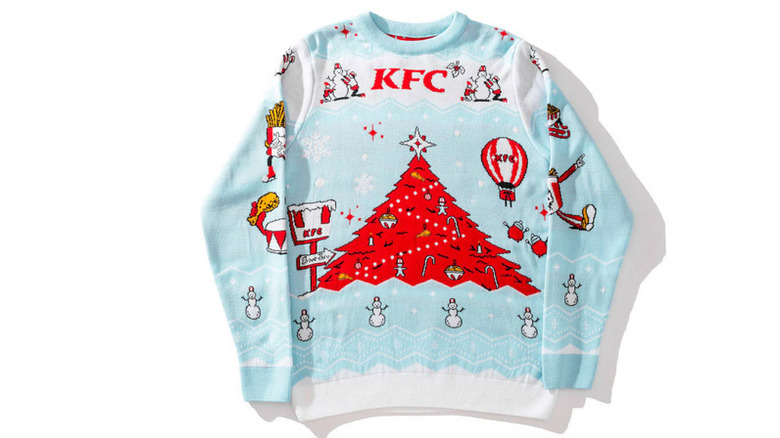 KFC holiday sweater 