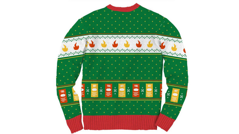 Taco Bell holiday sweater 