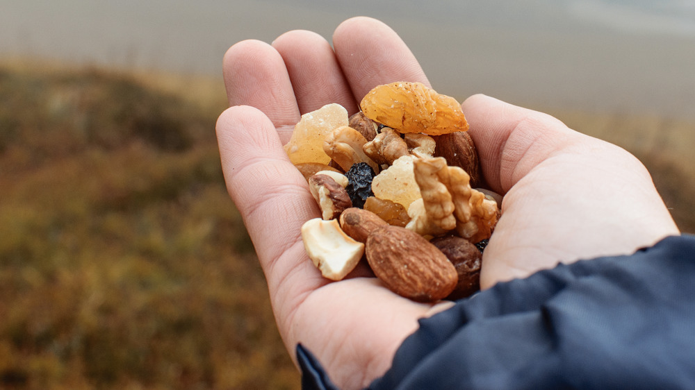 portion of trail mix