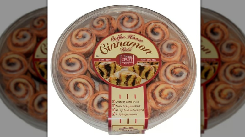 mini cinnamon rolls in package