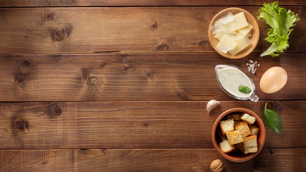 Caesar salad ingredients