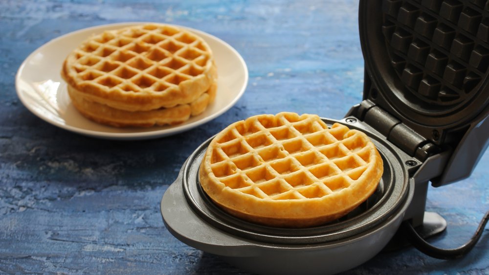 A generic photo of a waffle maker