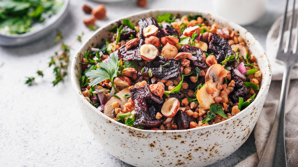 buckwheat grain bowl