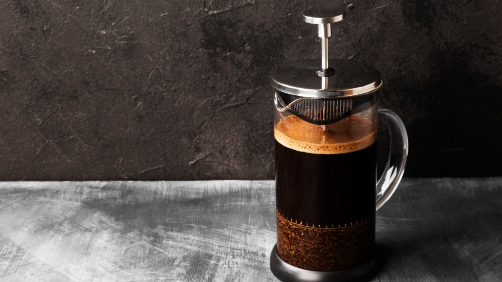 French press coffee maker