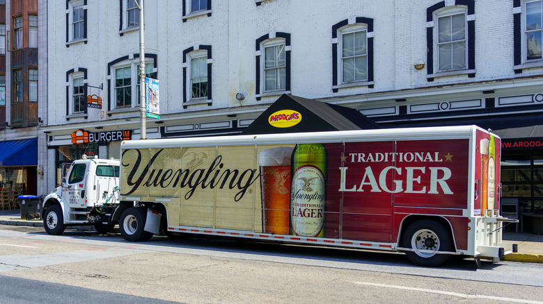 Yuengling beer truck