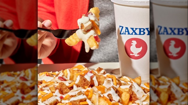 chicken-bacon-ranch loaded fries