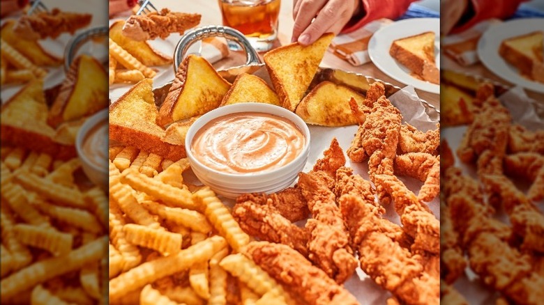 chicken tender party platter