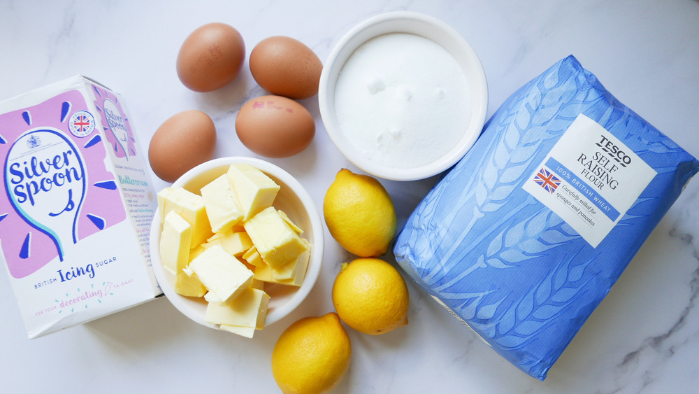 iced lemon pound cake ingredients